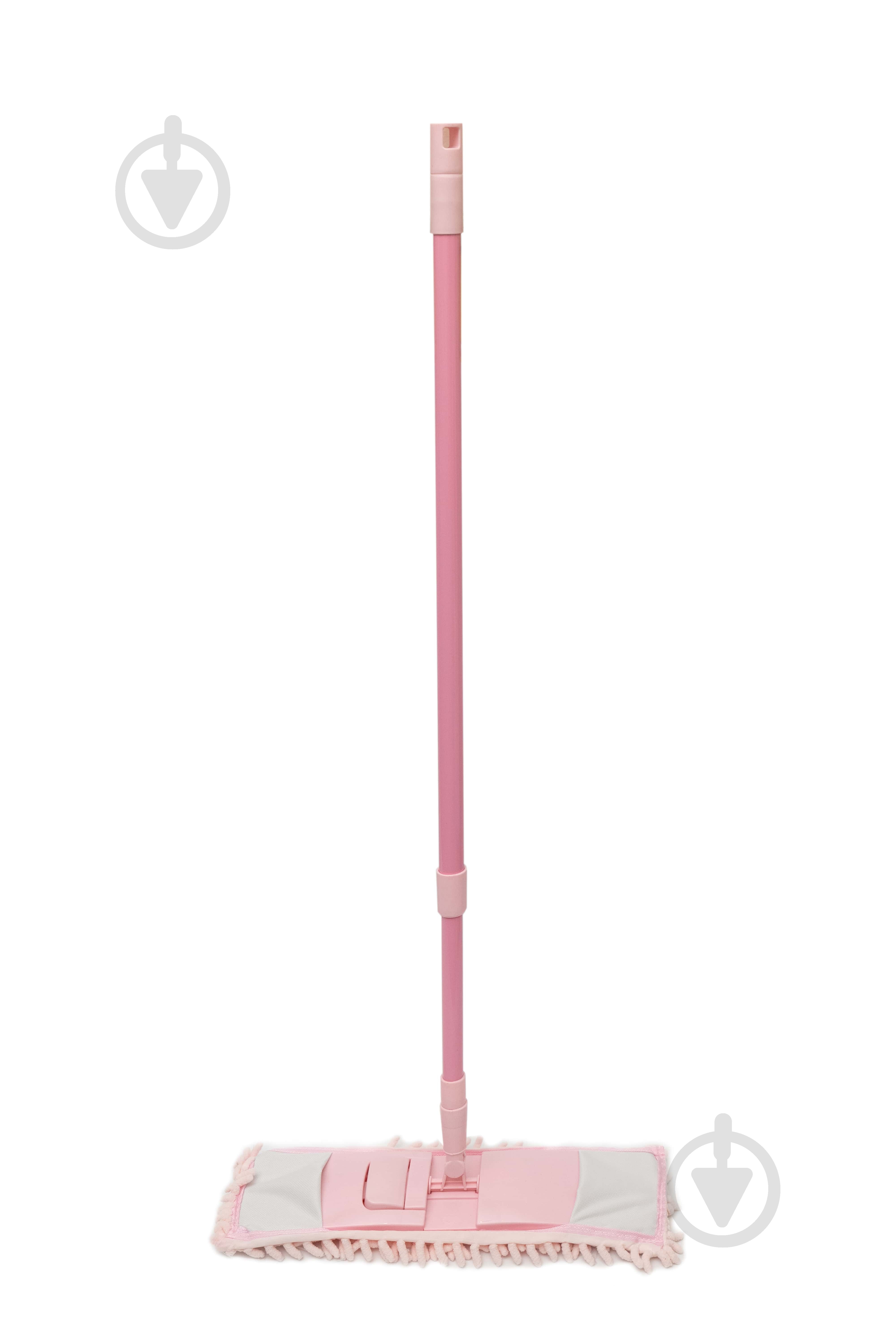 Швабра для пола Kornel KL-138 40 см розовый - фото 1