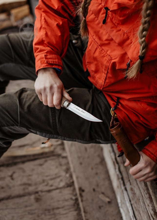 Нож Marttiini финский Lynx Lumberjack (углеродистая сталь) Z12.9.13.017 - фото 10