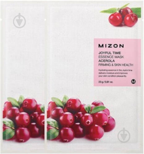 Маска для лица MIZON JOYFUL ацерола 23 мл 1 шт. - фото 1 Маска для лица MIZON JOYFUL ацерола 23 мл 1 шт. - фото 1