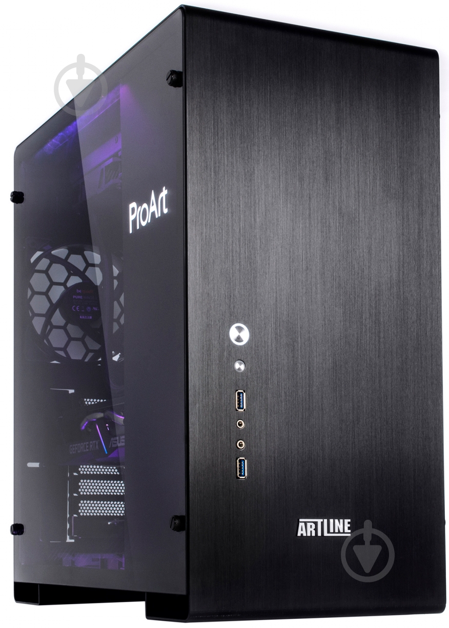 Компьютер персональный Artline Workstation PROART (PROARTv07Win) black - фото 1