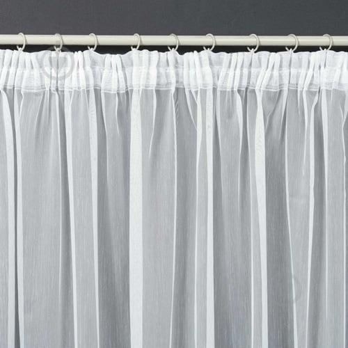 Тюль Кетен білий прозорий 400x270 см Текстиль-Контакт - фото 1