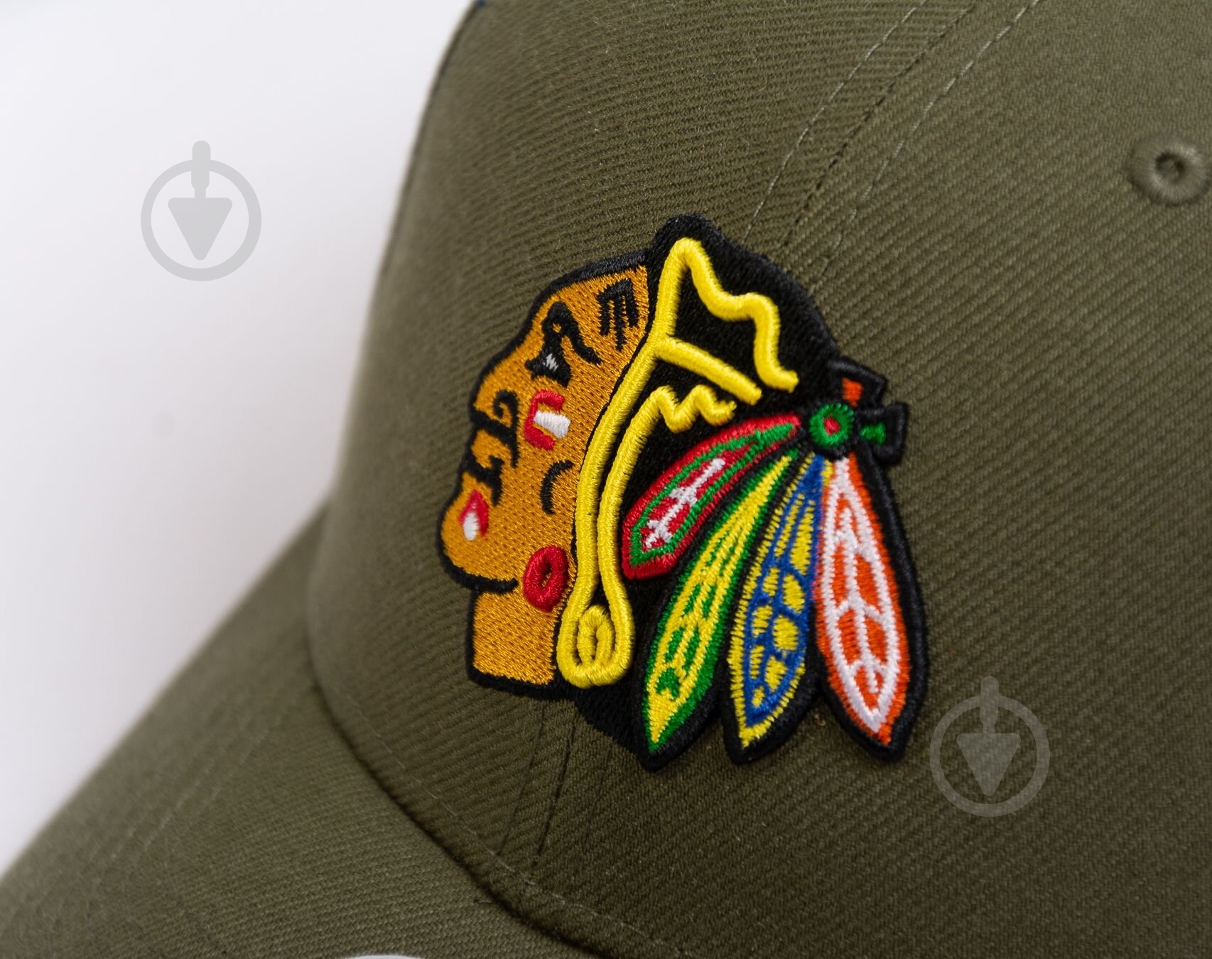 ᐉ Кепка 47 Brand CHICAGO BLACKHAWKS MVPSP04WBP-SWB os зеленый