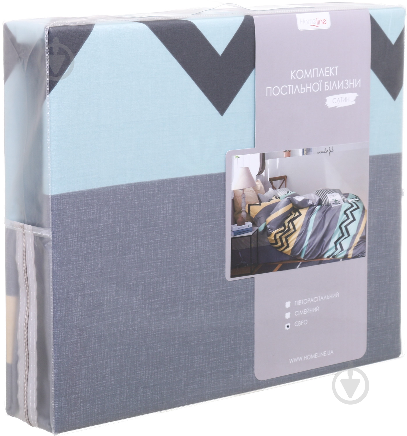 Комплект постельного белья Касабланка 2 серый с рисунком Homeline - фото 4 Комплект постельного белья Касабланка 2 серый с рисунком Homeline - фото 4