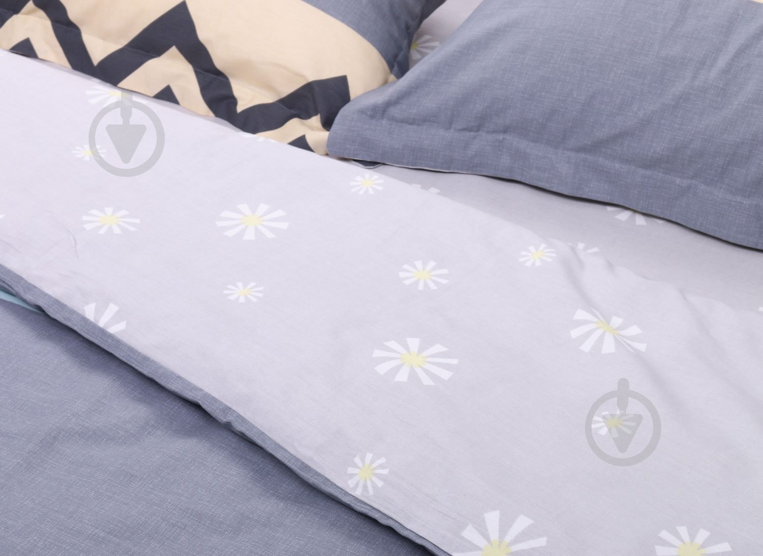 Комплект постельного белья Касабланка 2 серый с рисунком Homeline - фото 2 Комплект постельного белья Касабланка 2 серый с рисунком Homeline - фото 2