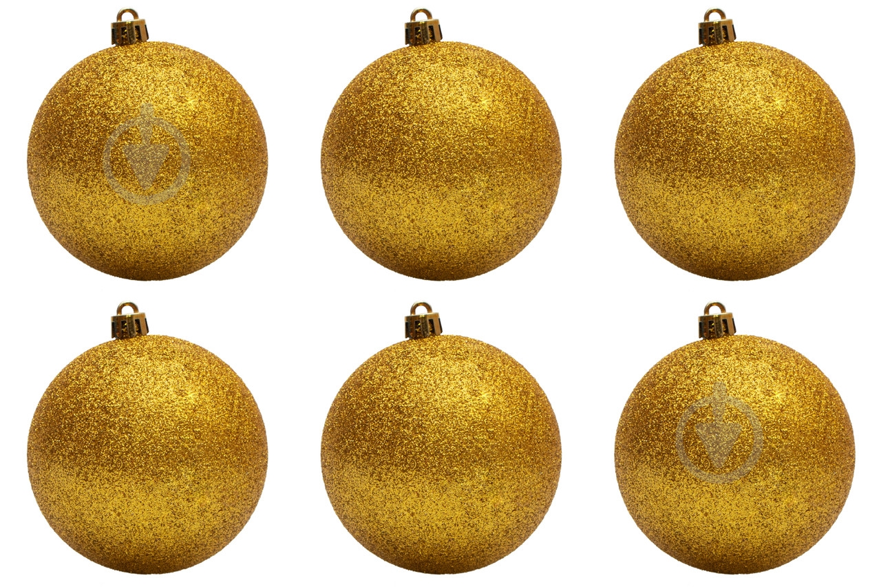 Набор елочных шаров Девилон 251222 d80 мм 6 шт./уп. - фото 2