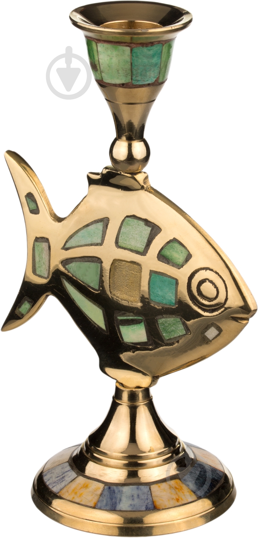 Подсвечник Рыба 878-013 - фото 1