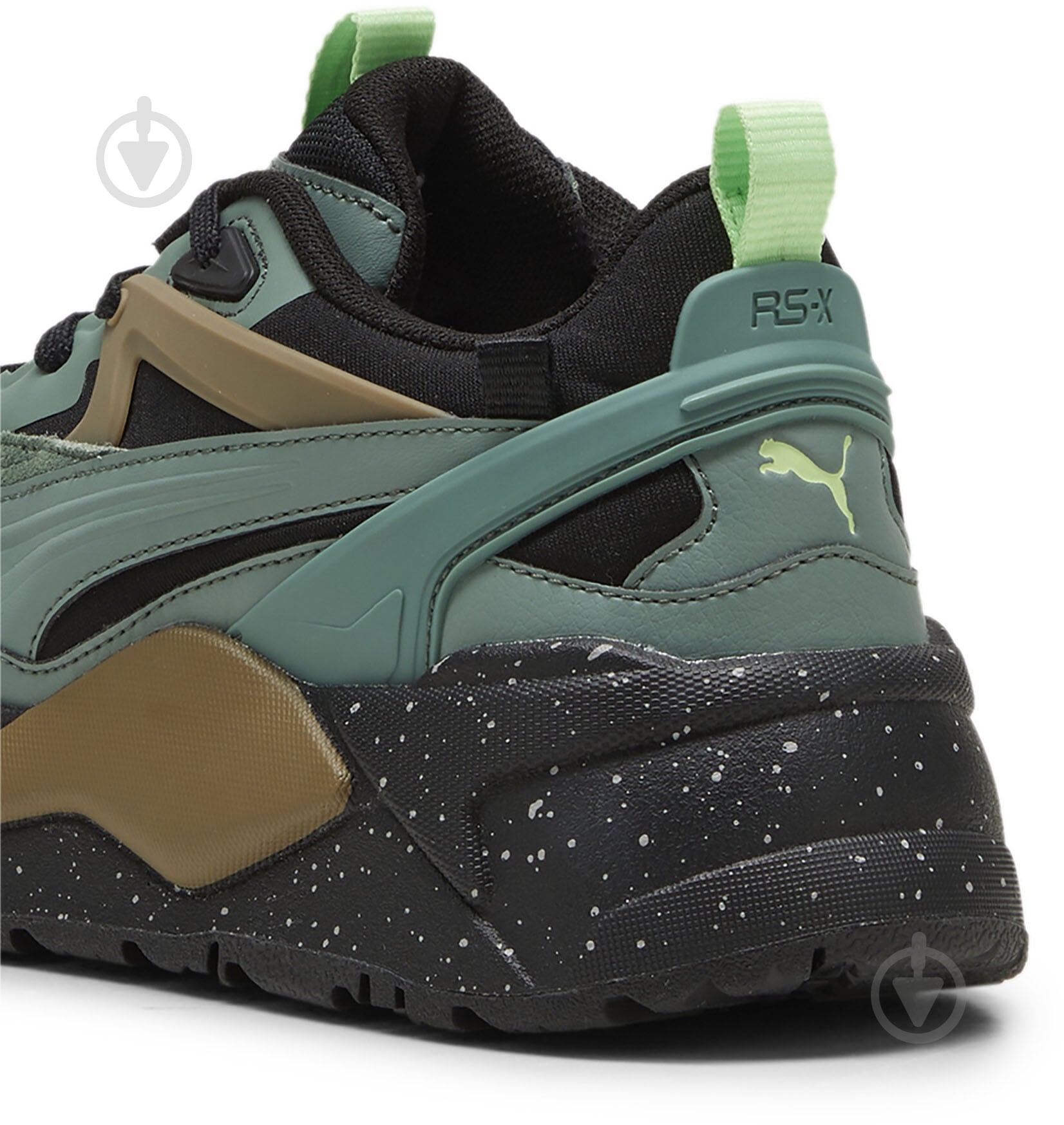 Кросівки чоловічі демісезонні Puma RS-X EFEKT SPECKLE 39479103 р.45 хакі - фото 4