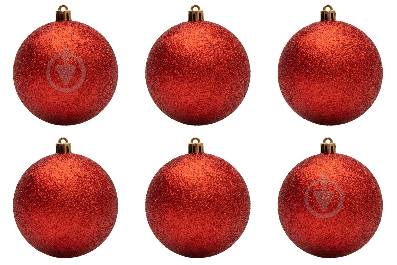 Набор елочных шаров Девилон 251239 d80 мм 6 шт./уп. - фото 2