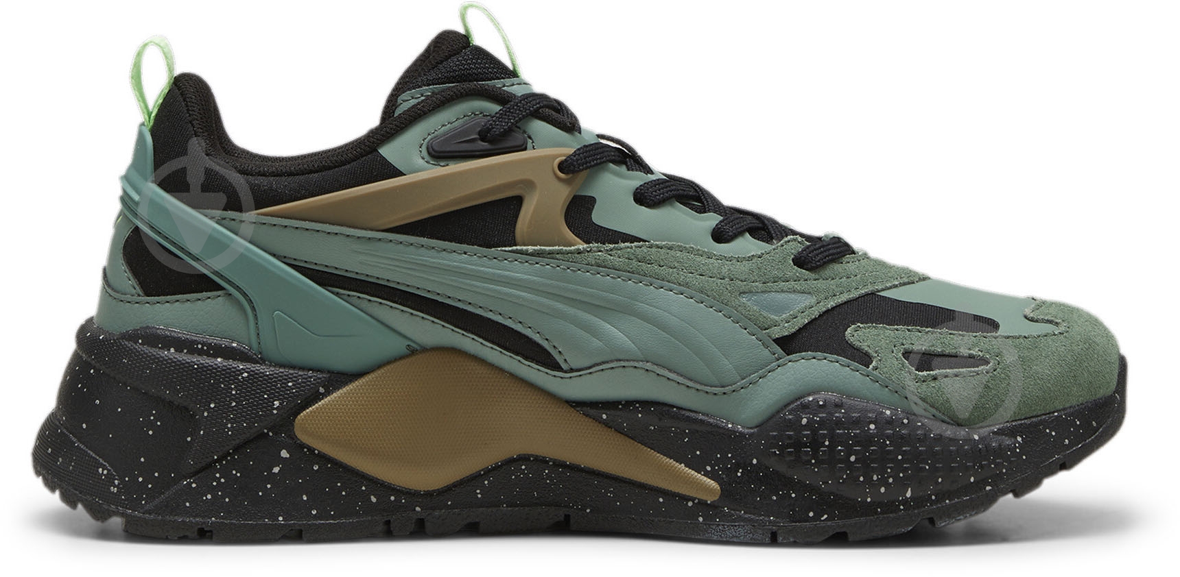 Кроссовки мужские демисезонные Puma RS-X EFEKT SPECKLE 39479103 р.46 хаки - фото 2