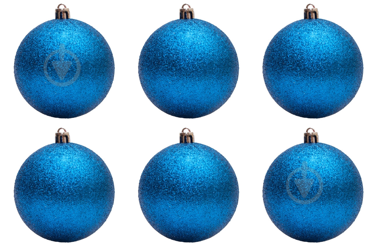 Набор елочных шаров Девилон 251246 d80 мм 6 шт./уп. - фото 2 Набор елочных шаров Девилон 251246 d80 мм 6 шт./уп. - фото 2