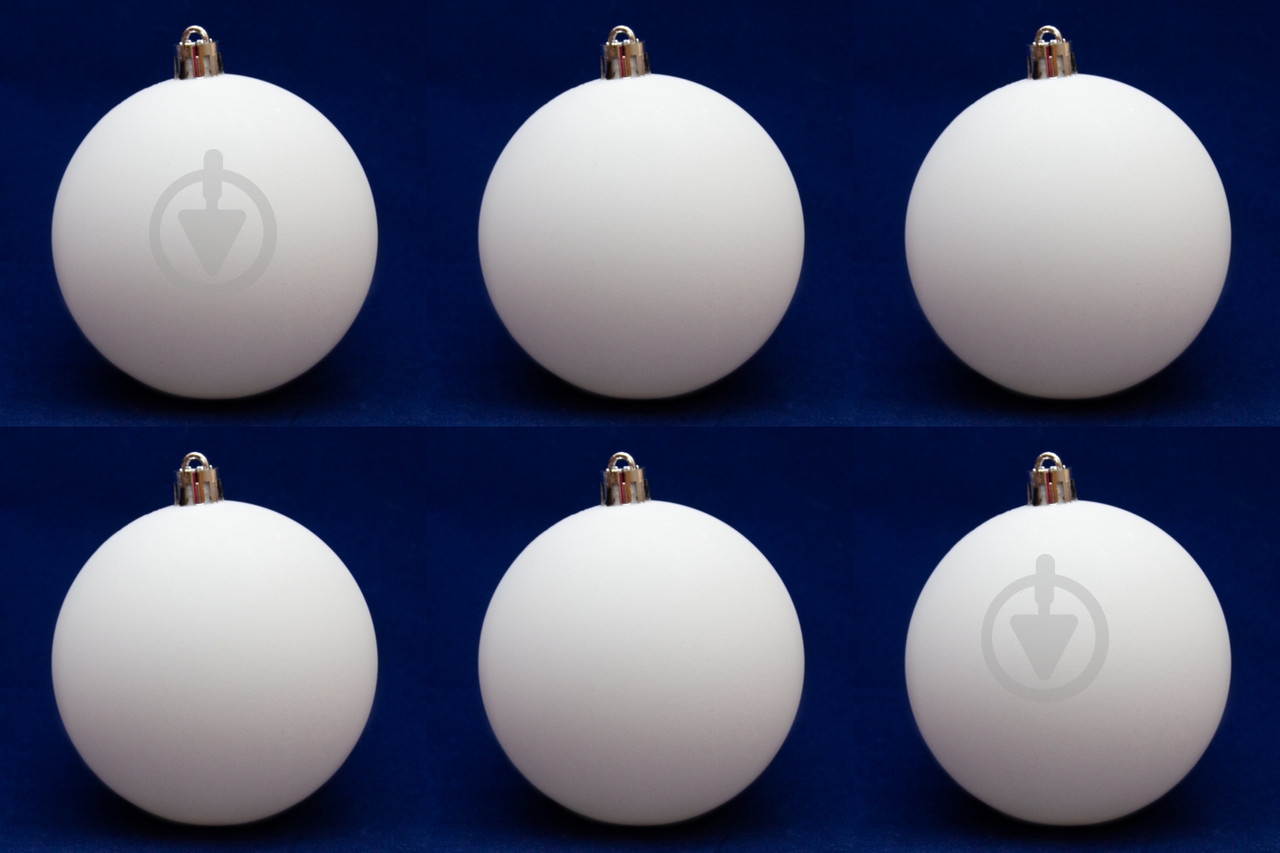 Набор елочных шаров Девилон 251253 d80 мм 6 шт./уп. - фото 2 Набор елочных шаров Девилон 251253 d80 мм 6 шт./уп. - фото 2