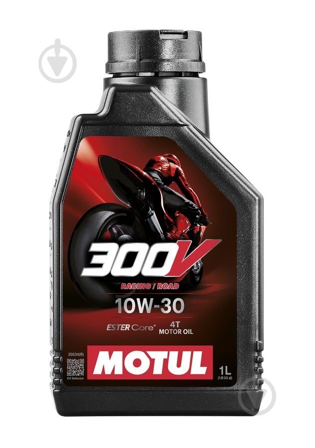 Моторное масло синтетическое Motul 300V 4T Factory Line Road Racing SAE 10W-30 1 л (837711) - фото 1 Моторное масло синтетическое Motul 300V 4T Factory Line Road Racing SAE 10W-30 1 л (837711) - фото 1