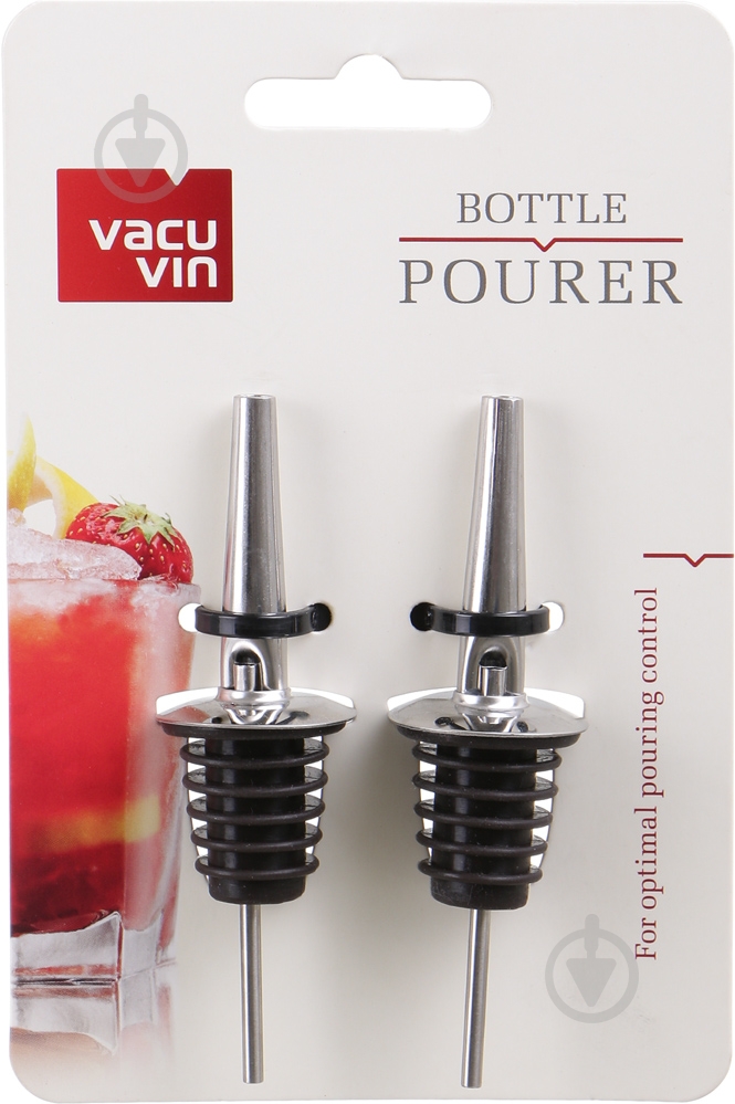 Пробка-носик Vacu Vin Bottle Pourer 2 шт. 18575606 - фото 3 Пробка-носик Vacu Vin Bottle Pourer 2 шт. 18575606 - фото 3