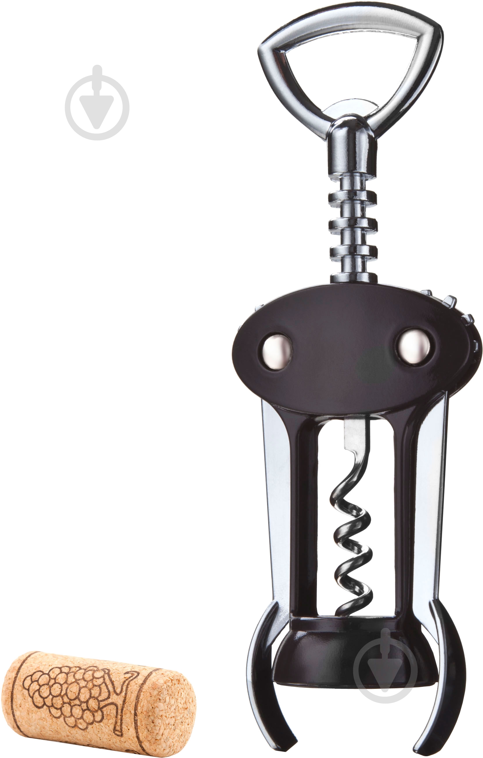 Штопор-бабочка Vacu Vin Winged Corkscrew J-Hook 68415606 - фото 1