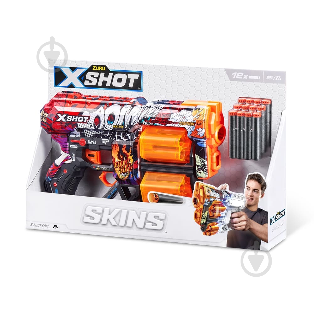 Бластер Zuru Skins Dread Boom 36517A - фото 2