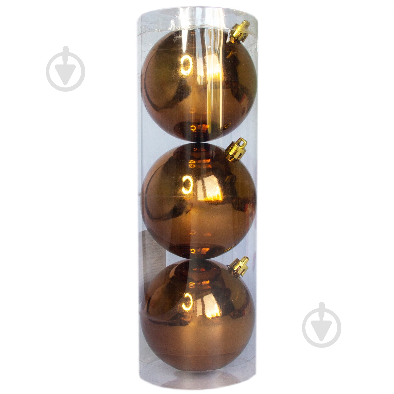 Набор елочных шаров Девилон 251345 d80 мм 3 шт./уп. - фото 2 Набор елочных шаров Девилон 251345 d80 мм 3 шт./уп. - фото 2