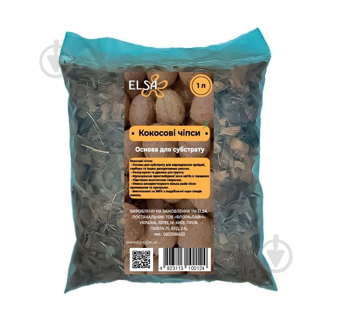 Чипсы Elsa кокосовые 1 л - фото 1