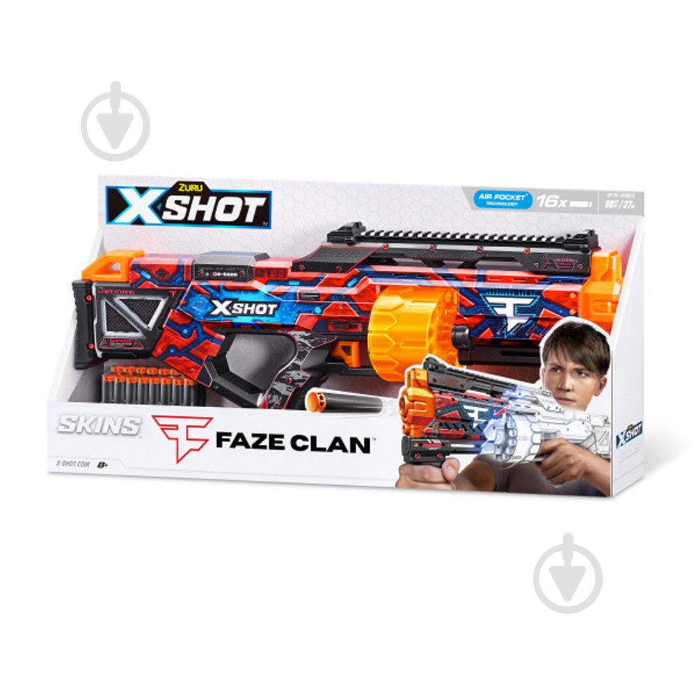 Бластер Zuru Skins Last Stand Faze 36518H - фото 2 Бластер Zuru Skins Last Stand Faze 36518H - фото 2