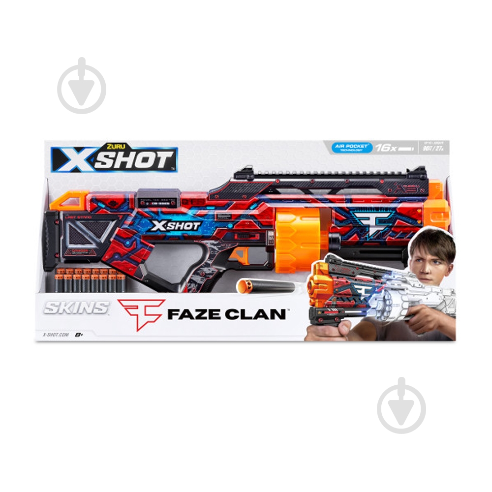 Бластер Zuru Skins Last Stand Faze 36518H - фото 1 Бластер Zuru Skins Last Stand Faze 36518H - фото 1