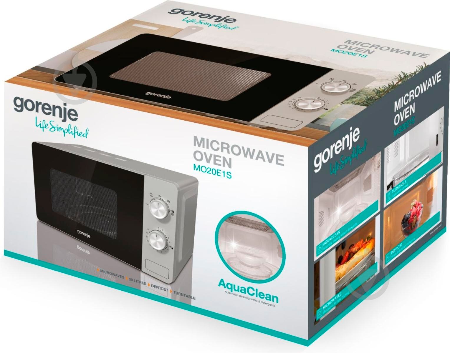 Микроволновая печь Gorenje MO20E1S - фото 5 Микроволновая печь Gorenje MO20E1S - фото 5