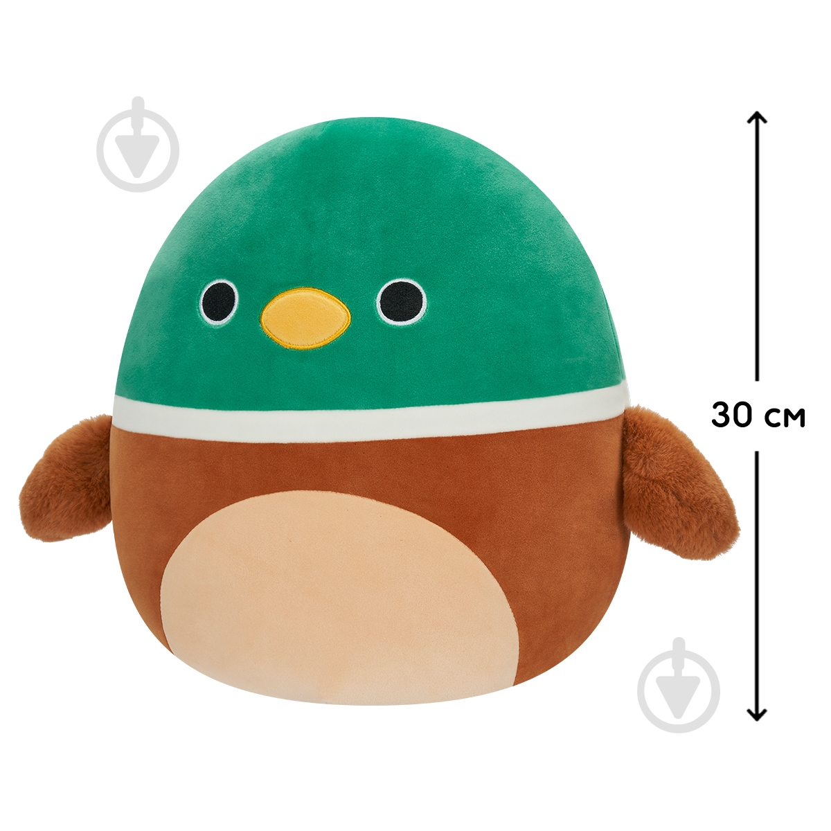 Мягкая игрушка SQUISHMALLOWS Утка Эйвери 30 см мульти SQCR04166 - фото 2