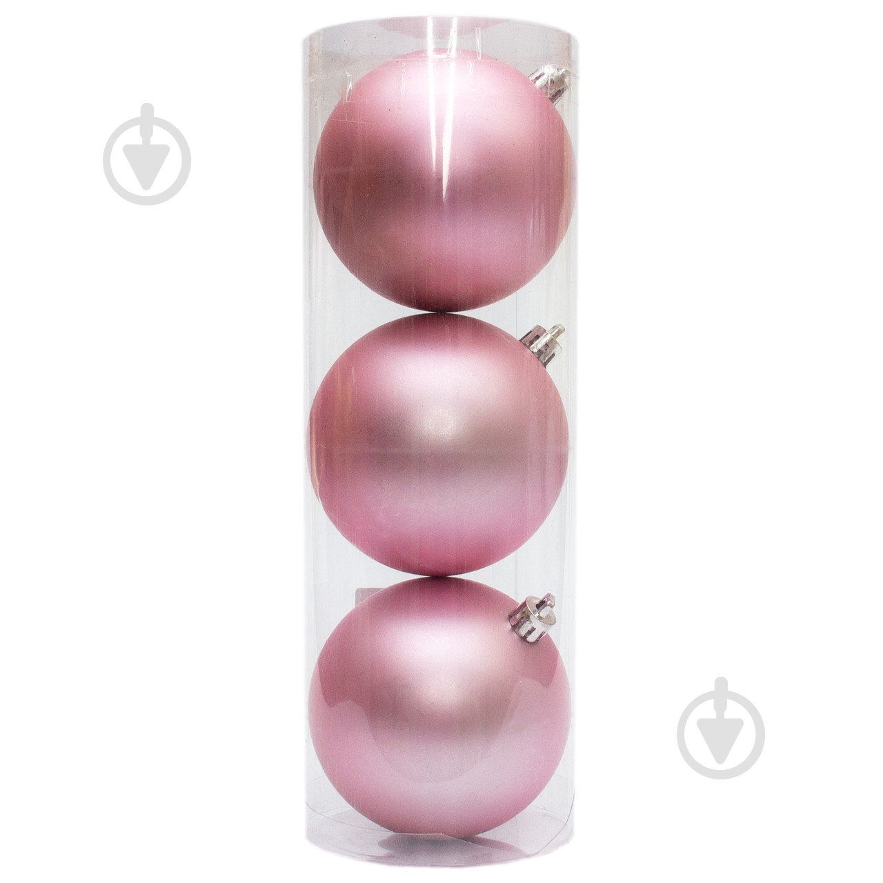 Набор елочных шаров Девилон 251413 d80 мм 3 шт./уп. - фото 2