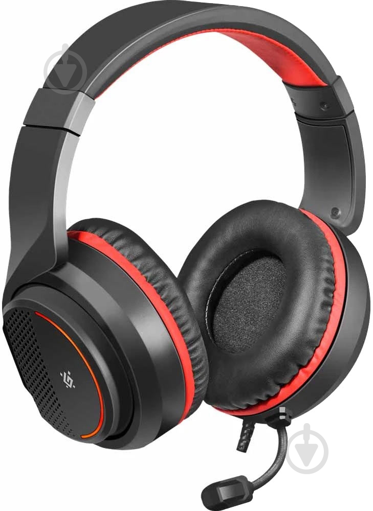 Навушники Defender Apex black/red (64525) - фото 2