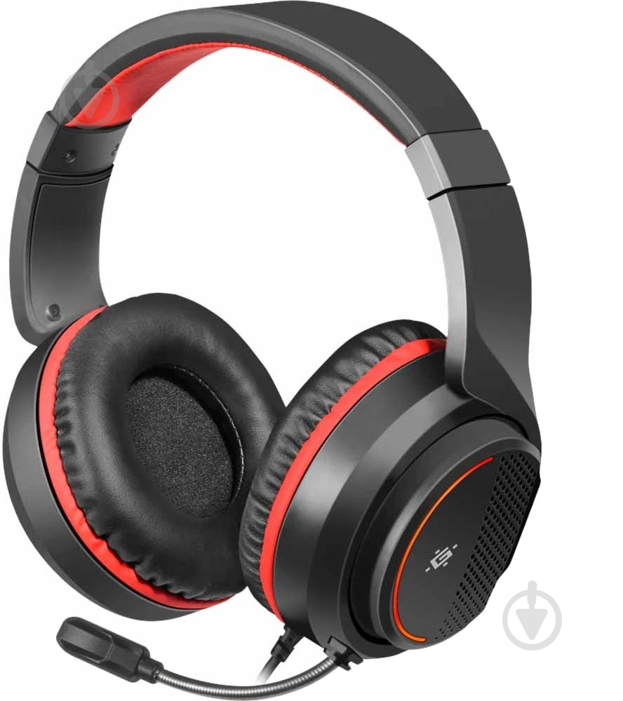 Навушники Defender Apex black/red (64525) - фото 1