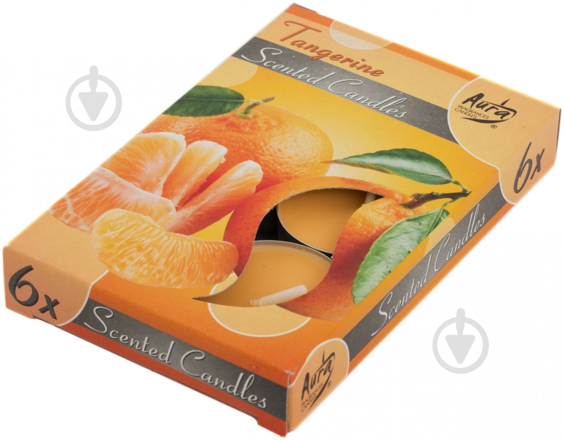 Набір свічок ароматичних Bispol Мандарин 51168369 - фото 3