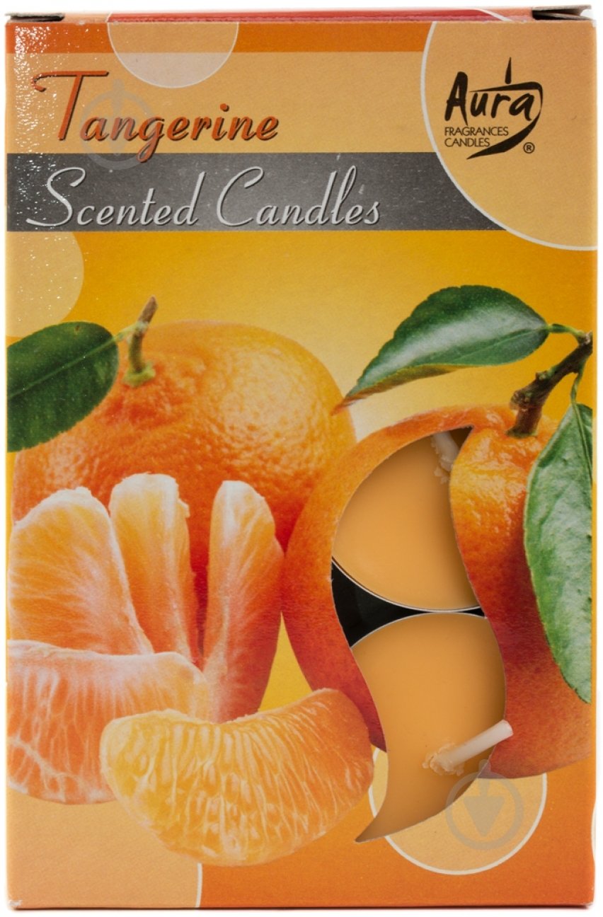 Набір свічок ароматичних Bispol Мандарин 51168369 - фото 4