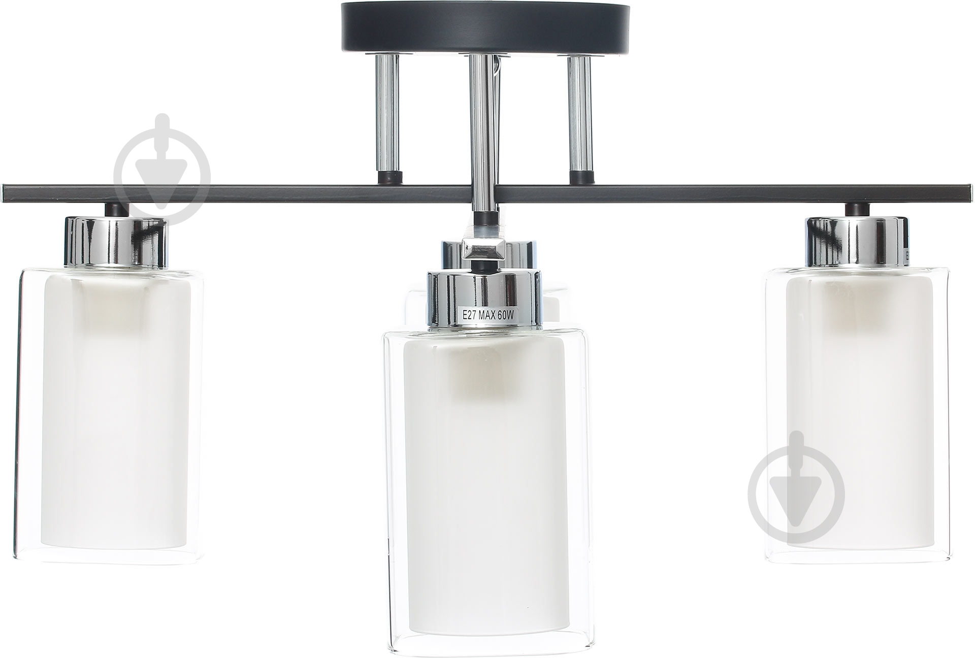 Люстра стельова Victoria Lighting 4xE27 хром/венге Eliseo/PL4 - фото 3 Люстра стельова Victoria Lighting 4xE27 хром/венге Eliseo/PL4 - фото 3