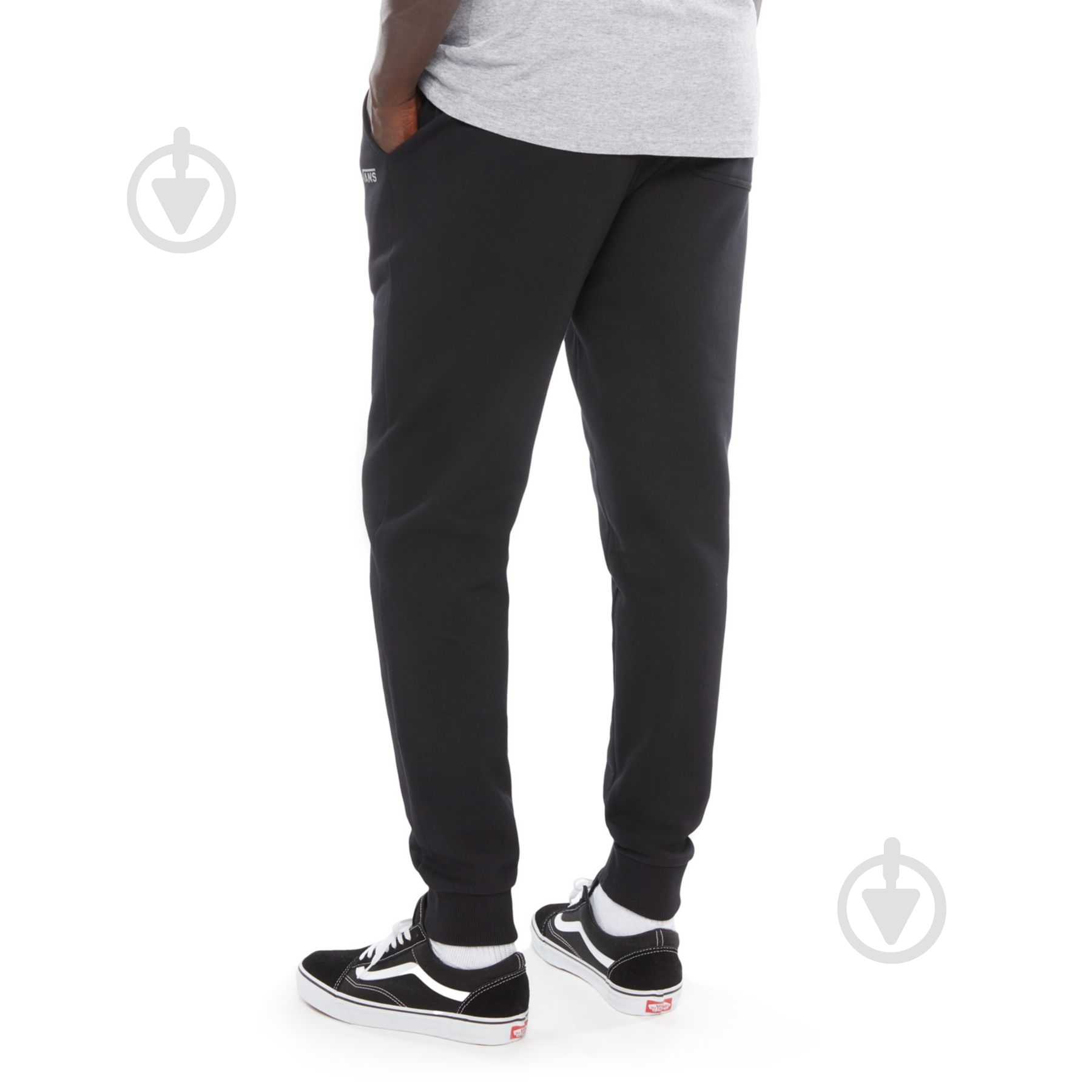 Брюки Vans MN CORE BASIC FLEECE VA31JQBLK р. M черный - фото 2 Брюки Vans MN CORE BASIC FLEECE VA31JQBLK р. M черный - фото 2