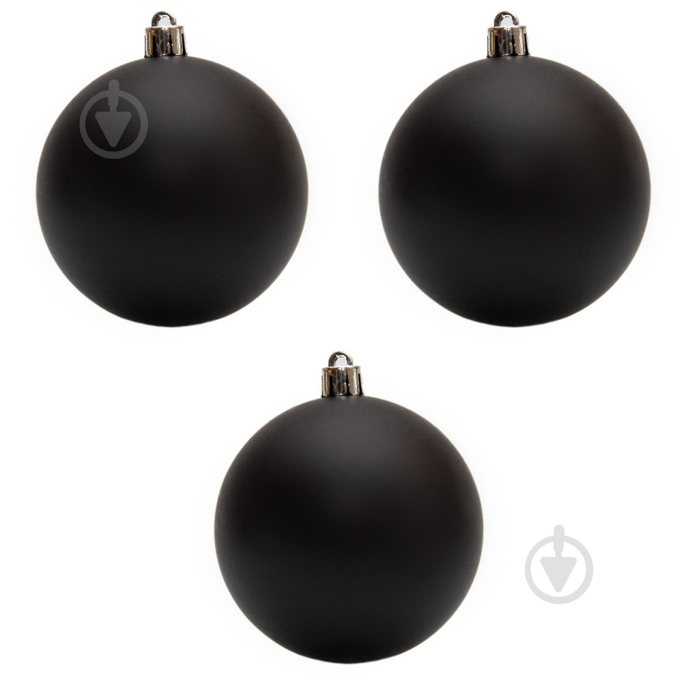 Набор елочных шаров Девилон 251444 d80 мм 3 шт./уп. - фото 1 Набор елочных шаров Девилон 251444 d80 мм 3 шт./уп. - фото 1