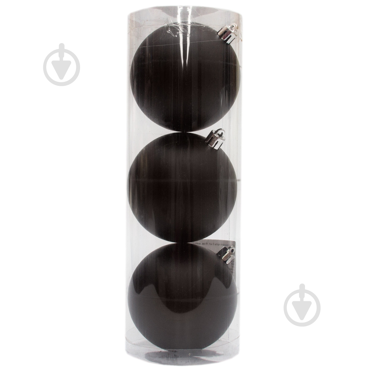 Набор елочных шаров Девилон 251444 d80 мм 3 шт./уп. - фото 2 Набор елочных шаров Девилон 251444 d80 мм 3 шт./уп. - фото 2