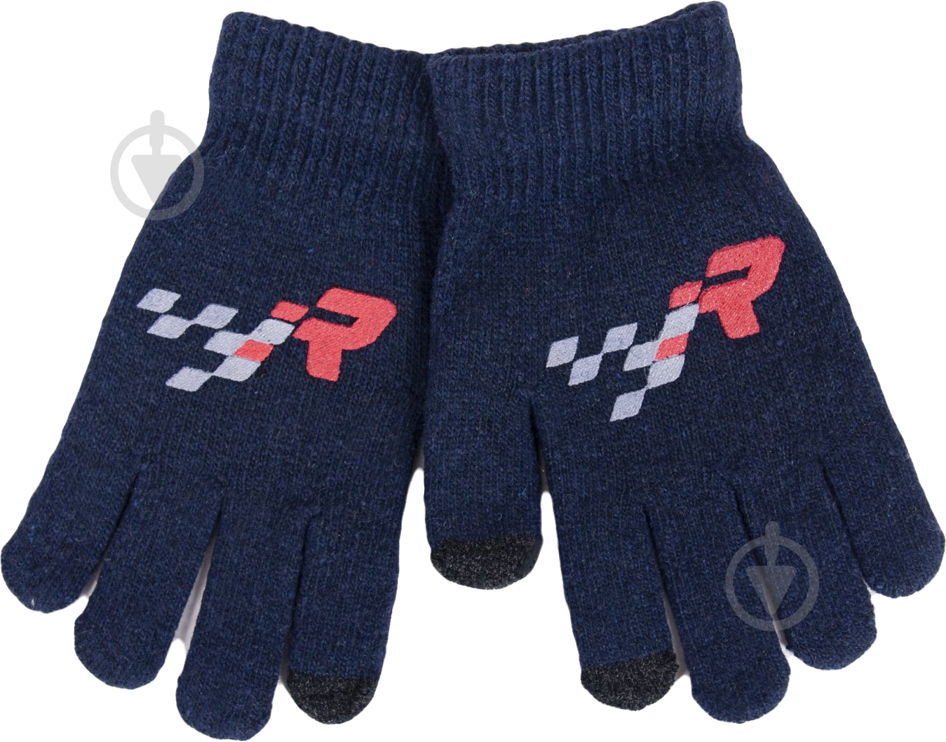 Варежки YO! р.12 синий - фото 1