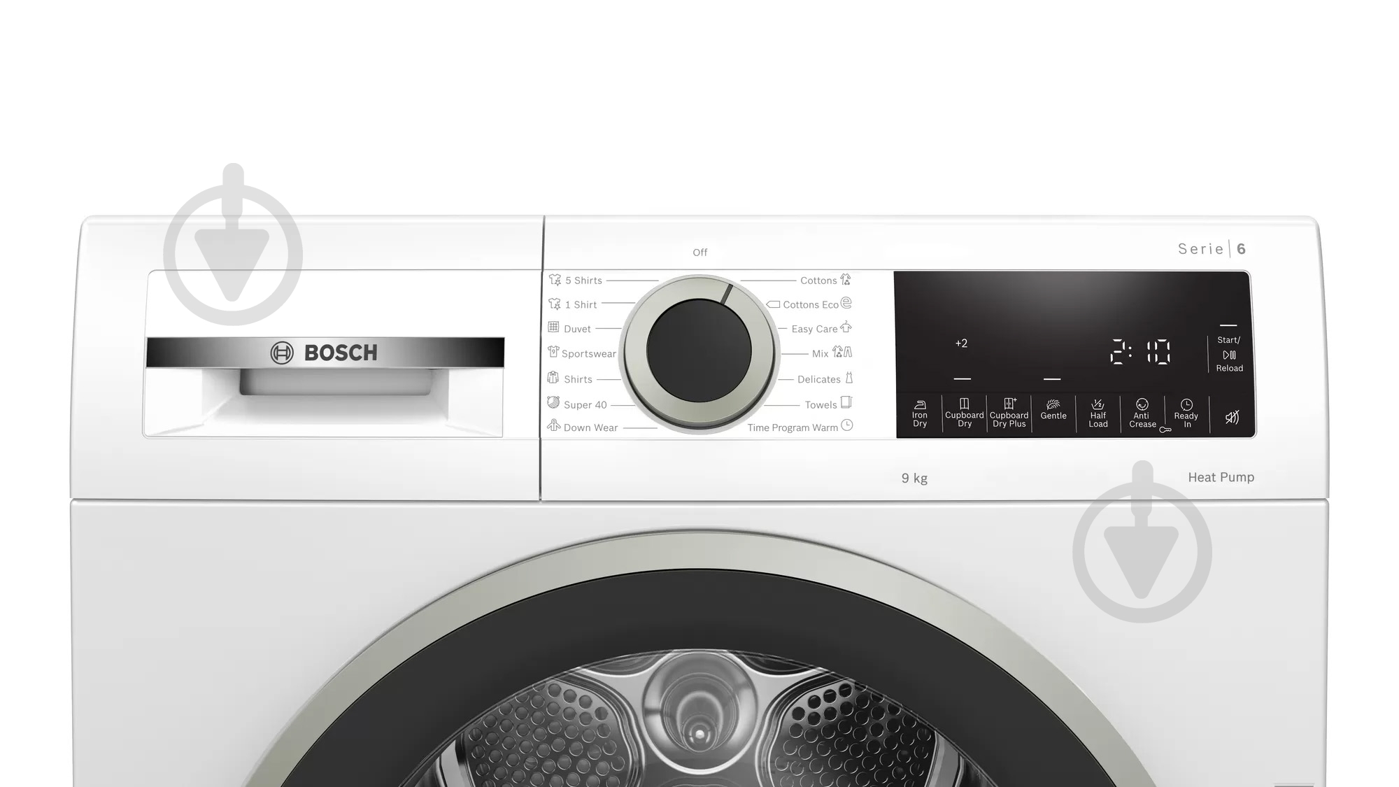 Сушильная машина Bosch WQG242A0ME - фото 3 Сушильная машина Bosch WQG242A0ME - фото 3