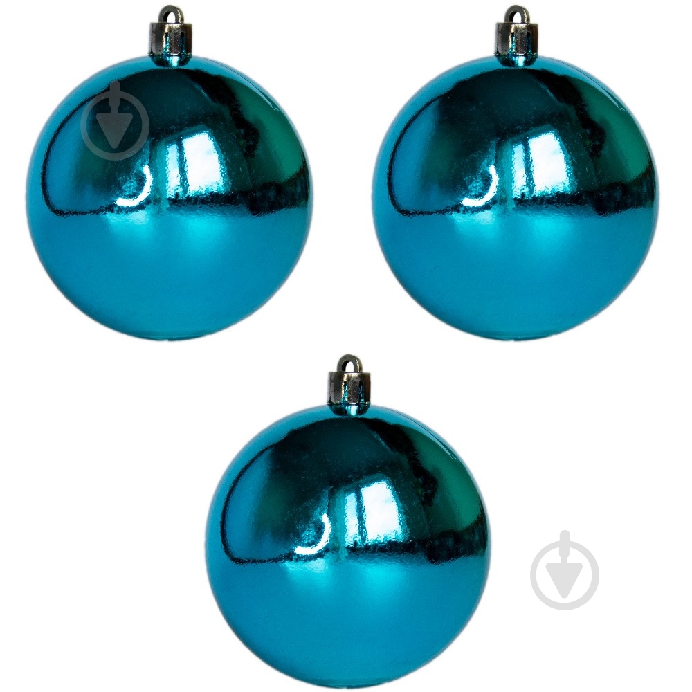 Набор елочных шаров Девилон 251475 d80 мм 3 шт./уп. - фото 1 Набор елочных шаров Девилон 251475 d80 мм 3 шт./уп. - фото 1