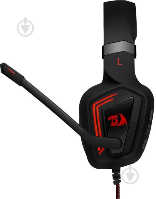 Наушники Redragon Muses 2 black/red (77909) - фото 4