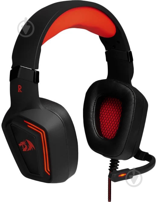 Наушники Redragon Muses 2 black/red (77909) - фото 3