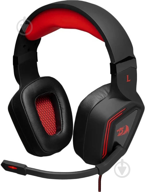 Наушники Redragon Muses 2 black/red (77909) - фото 1