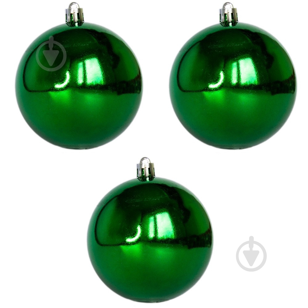 Набор елочных шаров Девилон 251505 d80 мм 3 шт./уп. - фото 1 Набор елочных шаров Девилон 251505 d80 мм 3 шт./уп. - фото 1