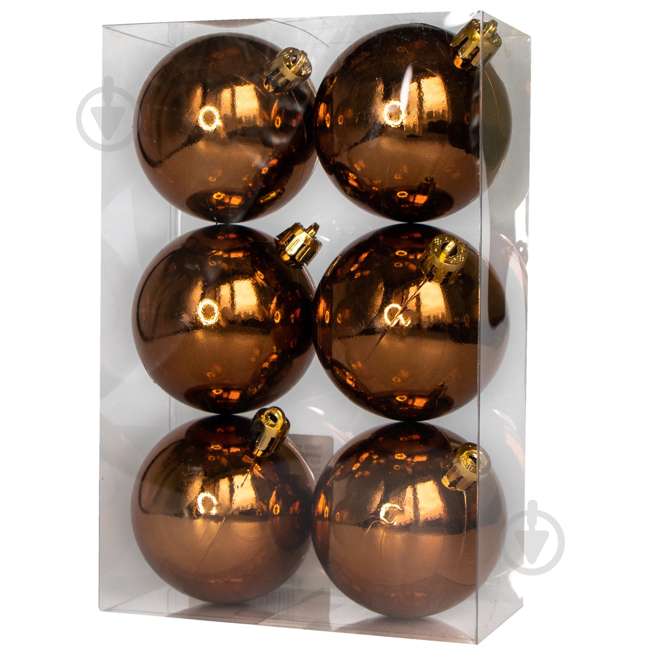 Набор елочных шаров Девилон 251512 d60 мм 6 шт./уп. - фото 1 Набор елочных шаров Девилон 251512 d60 мм 6 шт./уп. - фото 1