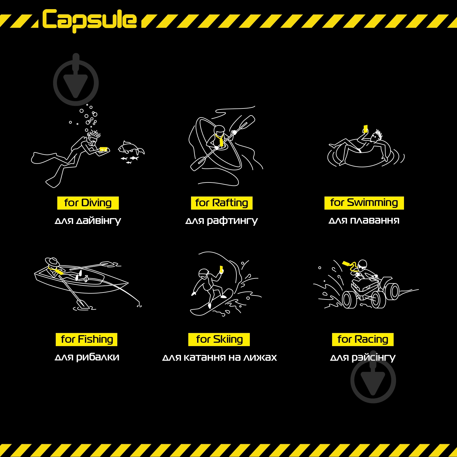 Чехол Armorstandart Capsule Waterproof Case Black (ARM59233) - фото 3