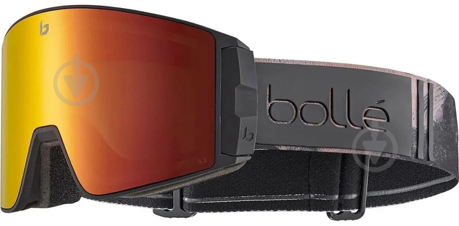 Маска Bolle Blackridge Cat 2 BG010001 OS серый - фото 1