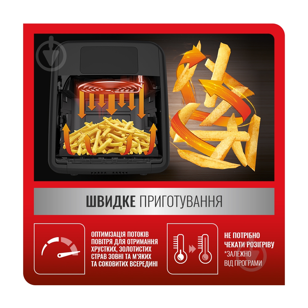 ВІТРИНА! Мультипіч Tefal Easy Fry Oven&Grill FW501815 - фото 14