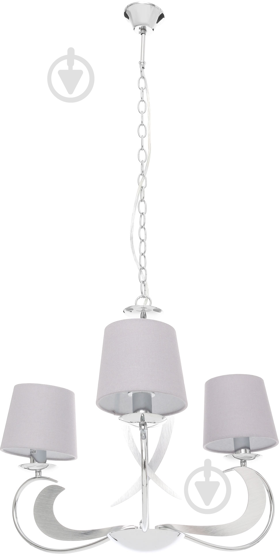 Люстра подвесная Victoria Lighting 3xE14 хром/серебро Sylvana/SP3 - фото 1 Люстра подвесная Victoria Lighting 3xE14 хром/серебро Sylvana/SP3 - фото 1
