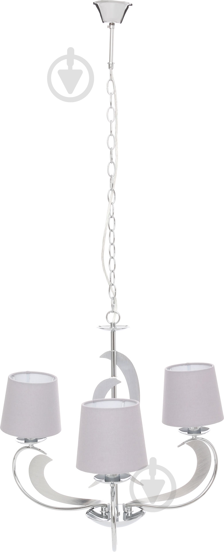 Люстра подвесная Victoria Lighting 3xE14 хром/серебро Sylvana/SP3 - фото 2 Люстра подвесная Victoria Lighting 3xE14 хром/серебро Sylvana/SP3 - фото 2