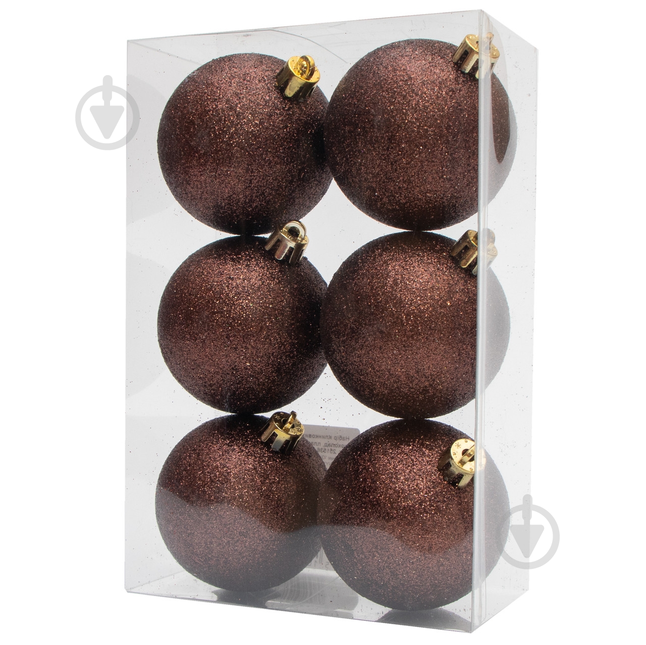 Набор елочных шаров Девилон 251536 d60 мм 6 шт./уп. - фото 1 Набор елочных шаров Девилон 251536 d60 мм 6 шт./уп. - фото 1