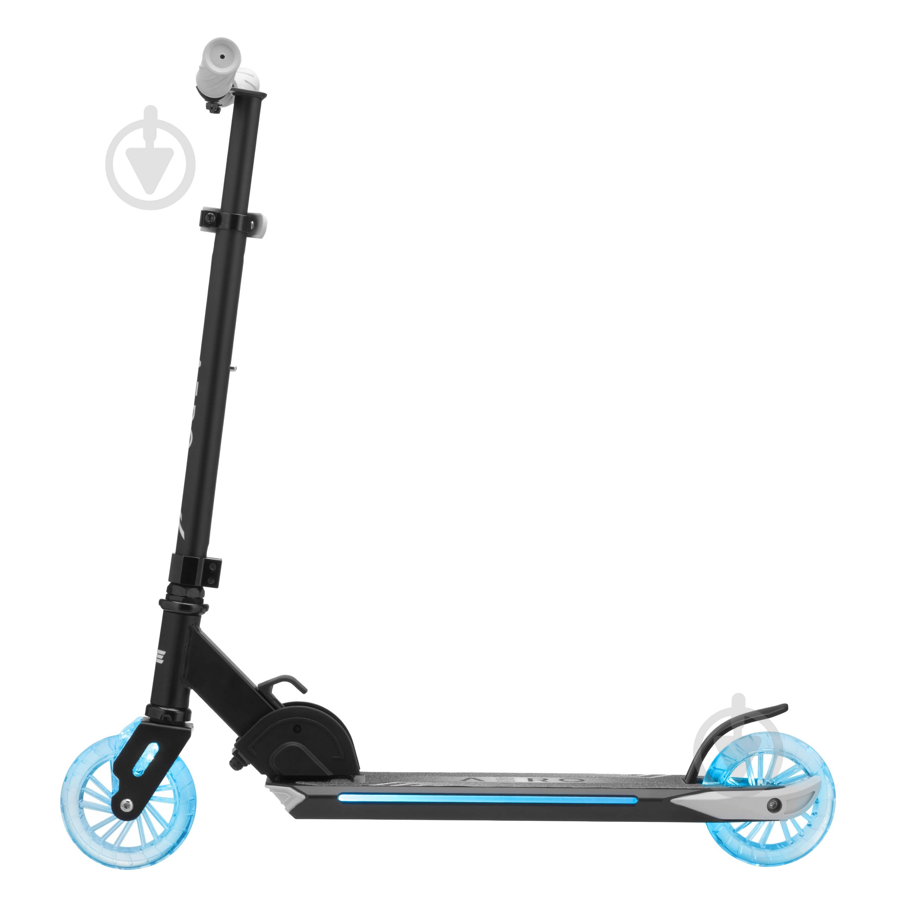 Самокат 2E чорний AERO-125-RGB - фото 3