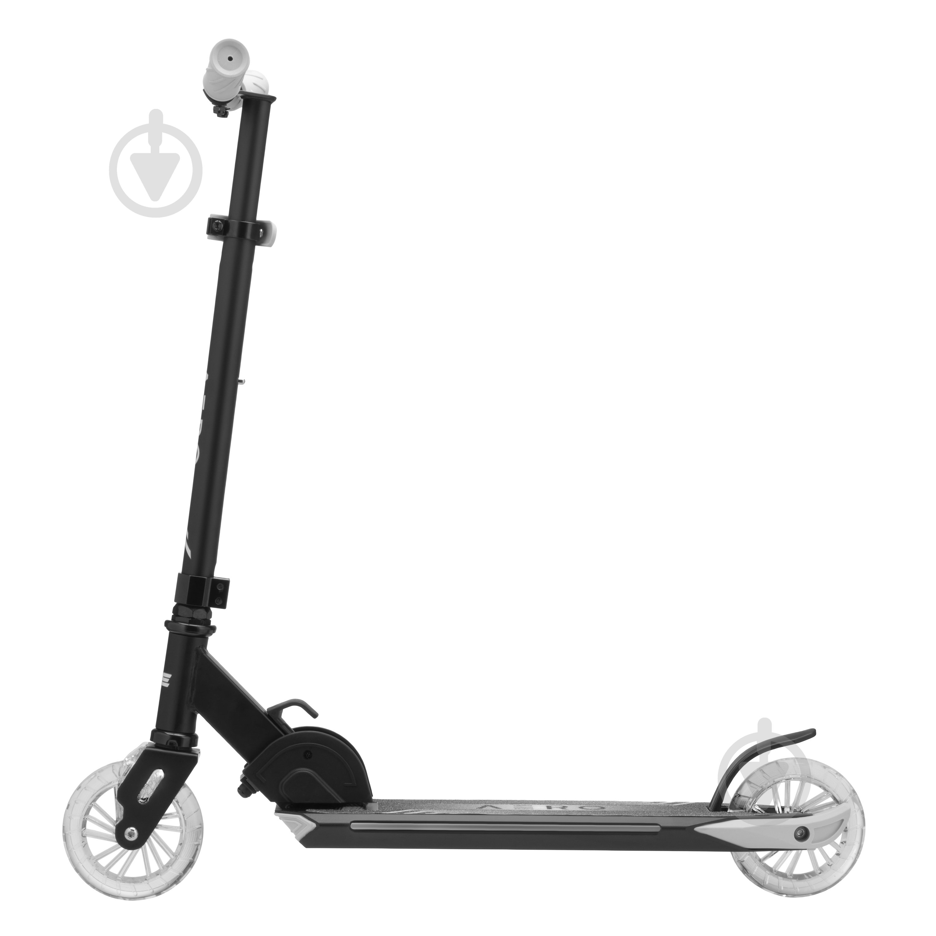 Самокат 2E чорний AERO-125-RGB - фото 5